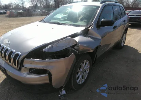 2016 Jeep Cherokee Sport z USA, uszkodzony, nr VIN 1C4PJLAB2GW346958